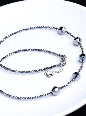 太赫兹灯笼珠锁骨链多晶硅