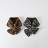 New soft and waxy baby leopard print knitted scarf