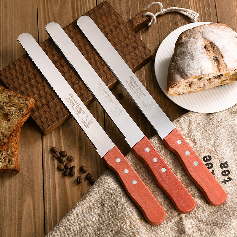 不锈钢锯齿刀面包刀切片切面不掉渣蛋糕分片吐司锯刀烘焙刀具工具,淘宝优惠券,粉丝福利购,淘宝优惠卷