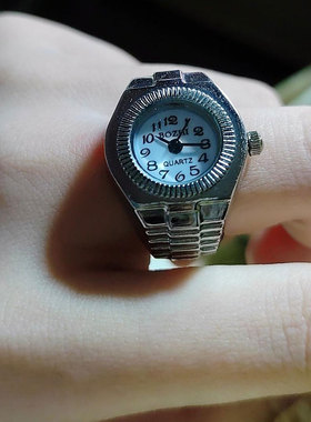 指环手表朋克女生戒指表潮酷男表