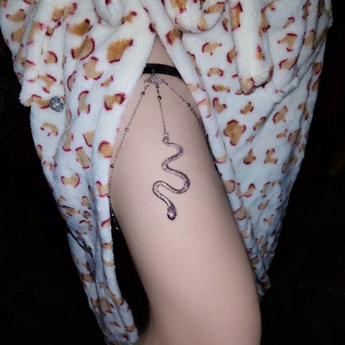 Острые девушки ноги кольцо любовь нога цепь ябий круг ног женщина Y2K