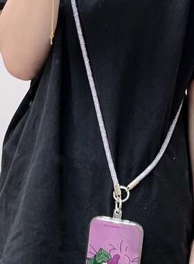 时尚手机链斜跨男女个性小包链潮