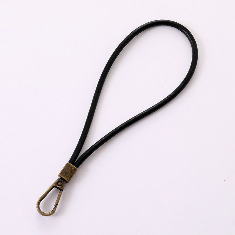 Clove PU皮单双扣手机链短款手腕式结实钥匙扣包挂件男女简约挂绳,淘宝优惠券,粉丝福利购,淘宝优惠卷