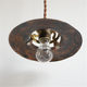 Japanese-style retro aged brass lamp metal industrial chandelier industrial style tea room bar bedside small chandelier