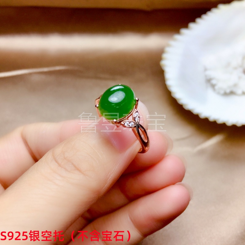 简约时尚 13mm 1212 1111 1010 99 88 77 6 银饰戒指空托椭圆形 s925 简约时尚 13mm 1212 1111 1010 99 88 77 6 银饰戒指空托椭圆形 s925