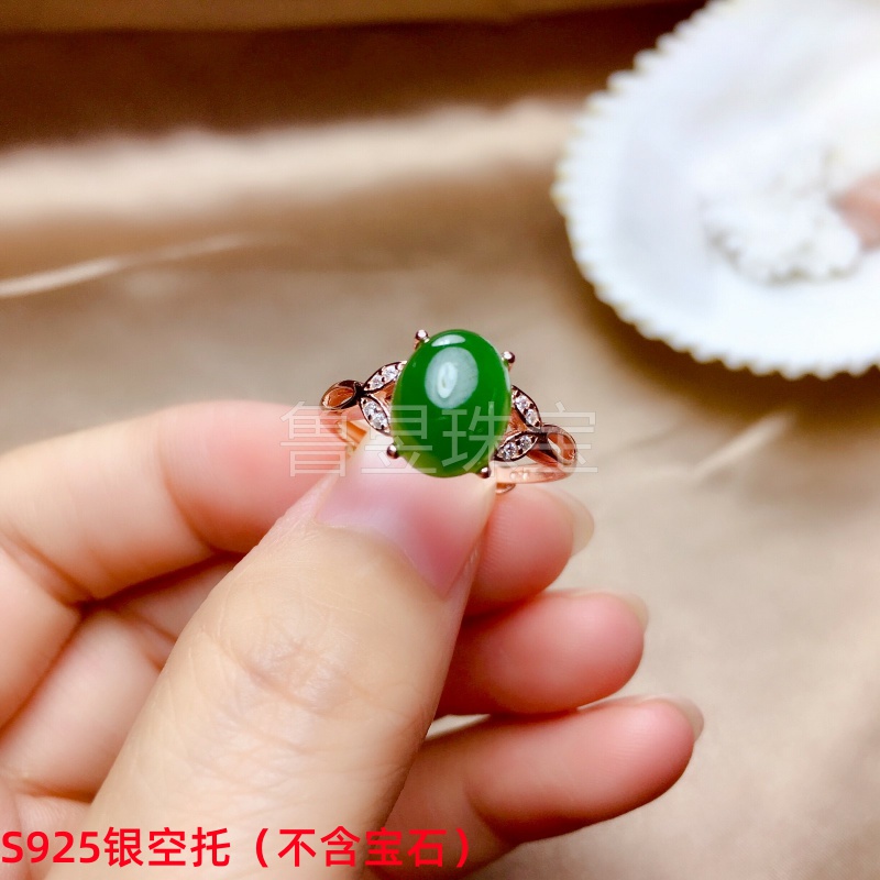 简约时尚 13mm 1212 1111 1010 99 88 77 6 银饰戒指空托椭圆形 s925 简约时尚 13mm 1212 1111 1010 99 88 77 6 银饰戒指空托椭圆形 s925
