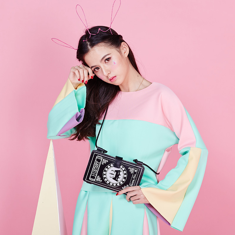 哐花村女包新款斜挎包女小包韓版迷你錢包卡包手機包個性單肩包包