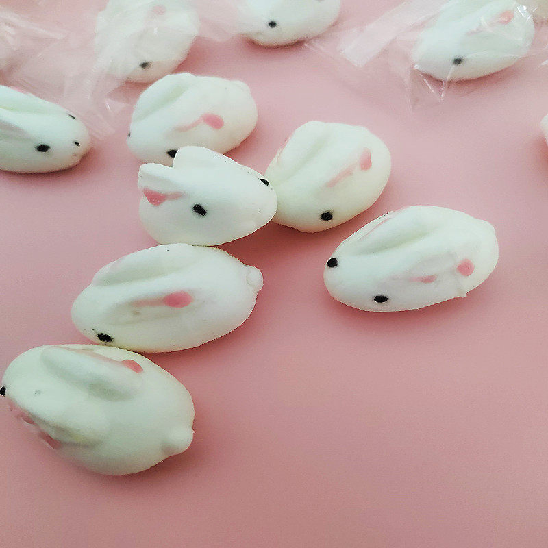 商用批发小兔棉花糖摆件装饰咖啡奶茶伴侣动物造型网红糖果新款,淘宝优惠券,粉丝福利购,淘宝优惠卷