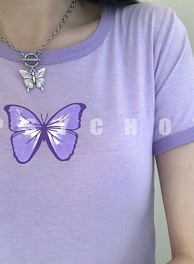 psycho7土酷时尚少女ins锁骨链