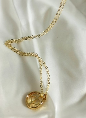 日月星辰七夕520送女友礼物锁骨链潮十二星座射手座吊坠女