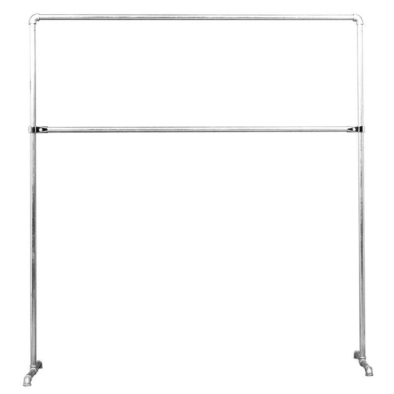 镀锌钢管晾衣架落地室内外晒被子衣架单双杆挂衣服架子水管架包邮,淘宝优惠券,粉丝福利购,淘宝优惠卷