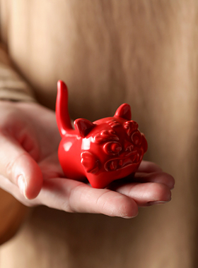 陶瓷招财可爱客厅书房玄关