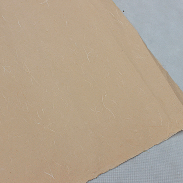 安徽宣纸四六尺深仿古纤维云龙加厚皮纸书法喜戴电商模特酿白酒特 - 图2