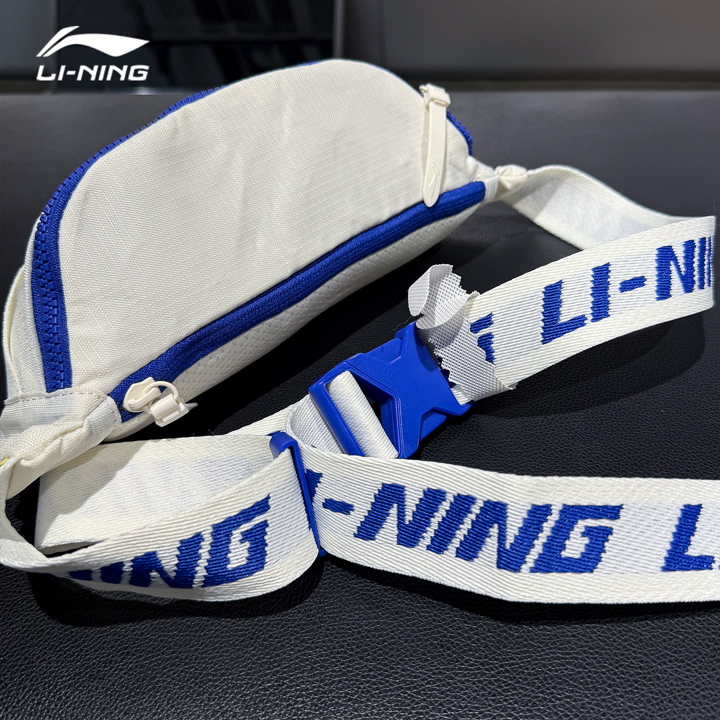 Genuine Li-Ning sports bag Jimmy Butler lightweight travel sports waist bag cross-body shoulder bag ABDW189