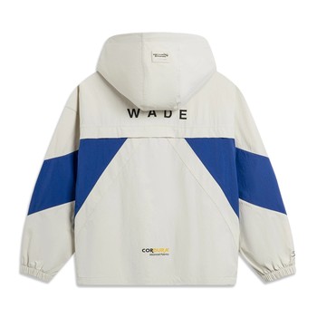 Li Ning Sports Windbreaker ແທ້ 2024 Spring New Men's Wade Water-Repellent Loose Casual Jacket AFDU013