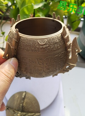 哪吒太乙天元鼎摆件存钱储物罐