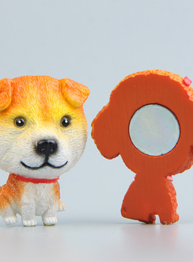 世界名犬柯基冰箱贴公仔小动物