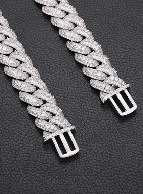 ICEBLING18MM泡泡链满钻古巴链