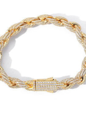 ICEBLING美式8MM满钻麻花链