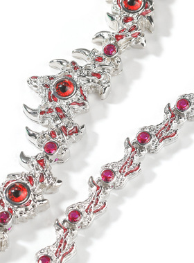 ICEBLING寄生红眼睛荆棘项链