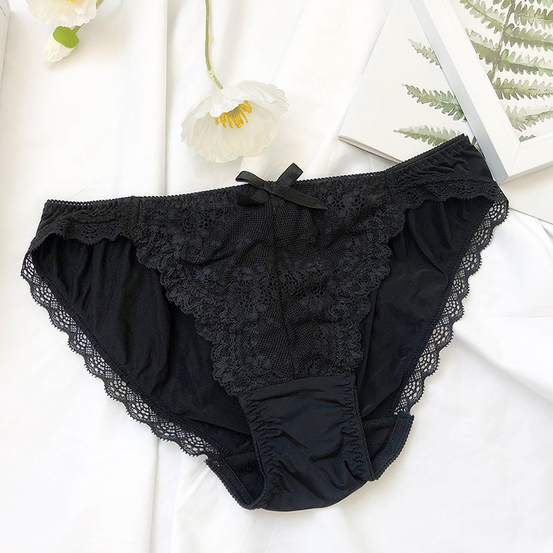 【内裤29秒杀】RisaMagli优丽娜娜三角裤刺绣甜美蕾丝女士内裤515,淘宝优惠券,粉丝福利购,淘宝优惠卷