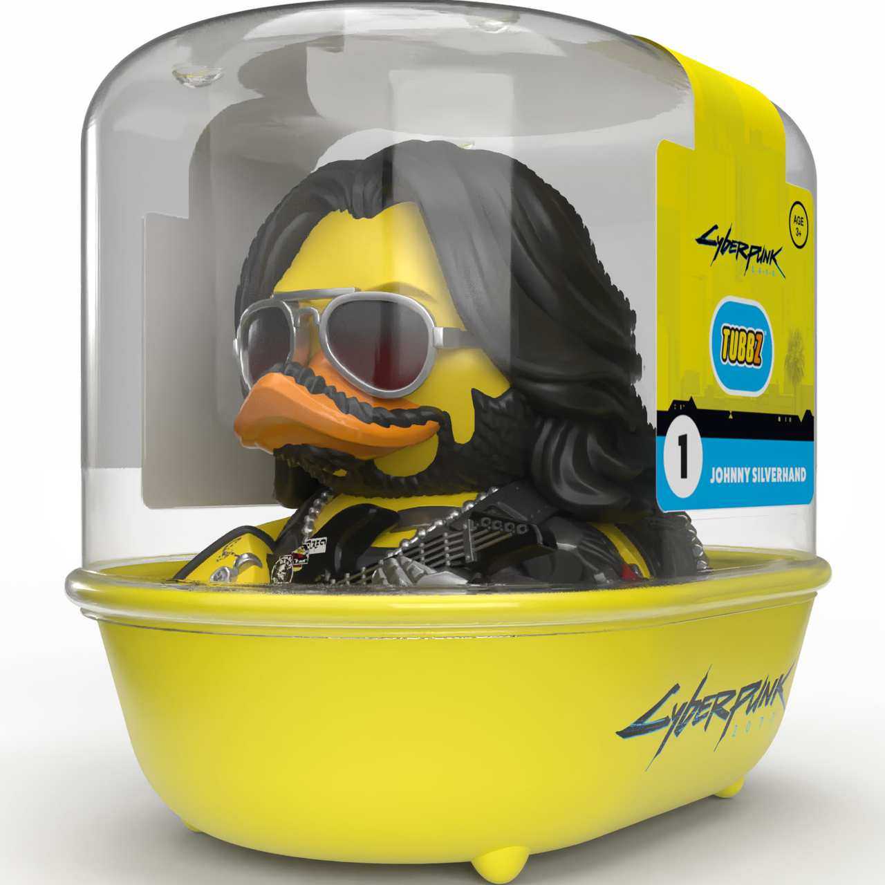 Tubbz Cyberpunk 2077赛博朋克2077银手小黄鸭手办模型公仔玩具2 - 图3