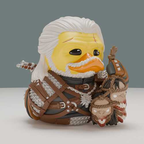 TUBBZ The Witcher猎魔人巫师周边杰洛特希里小黄鸭手办公仔模型3 - 图1