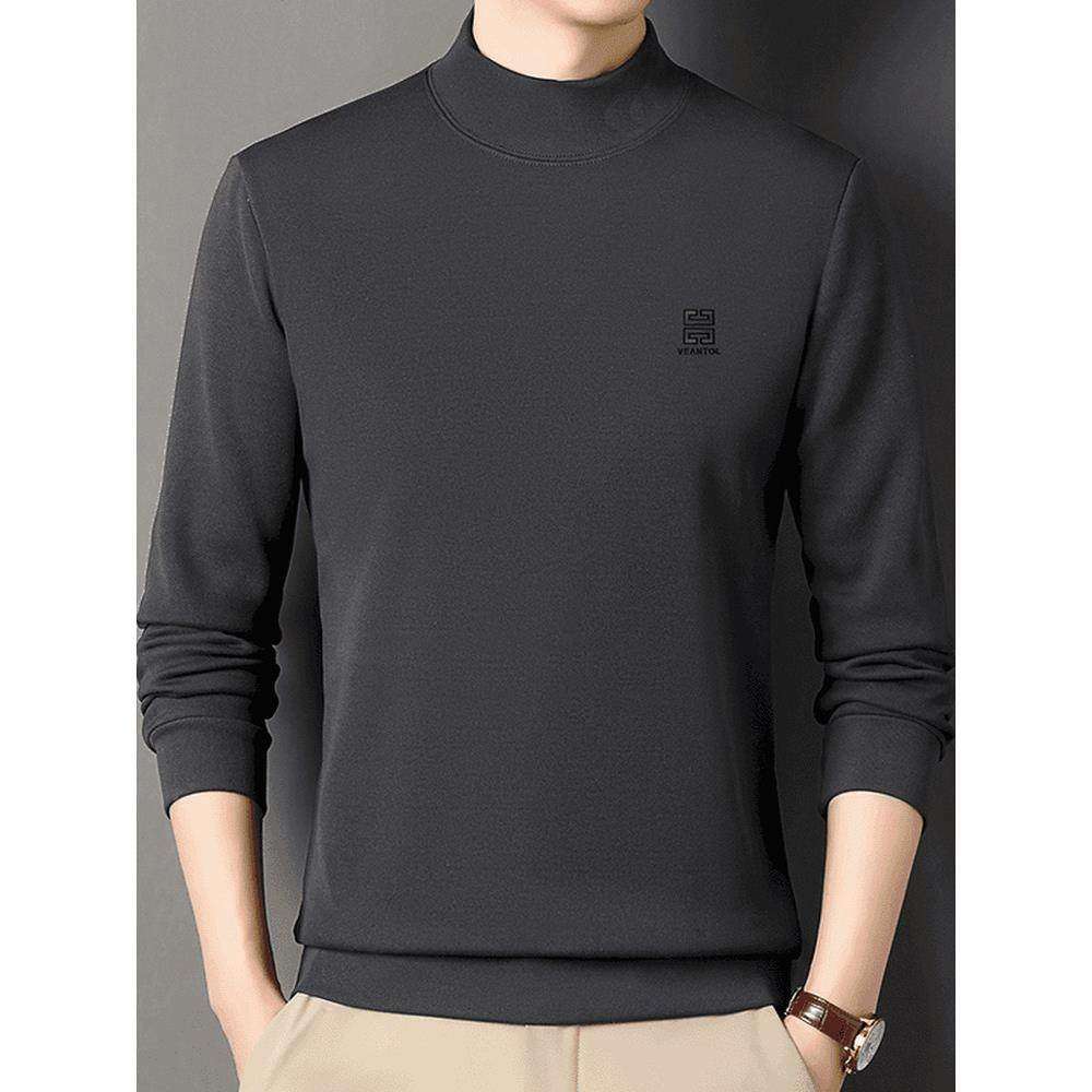 老爷车运动装备羊羔绒+抗起球半高领卫衣男士冬季加绒厚保暖长袖,淘宝优惠券,粉丝福利购,淘宝优惠卷