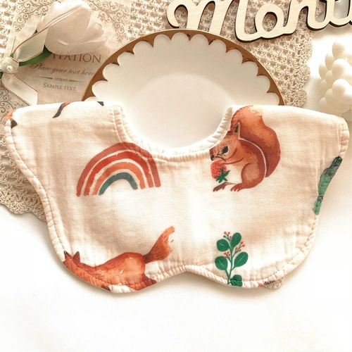 Детский нагрудник, защитный марлевый слюнявчик подходит для мужчин и женщин для девочек