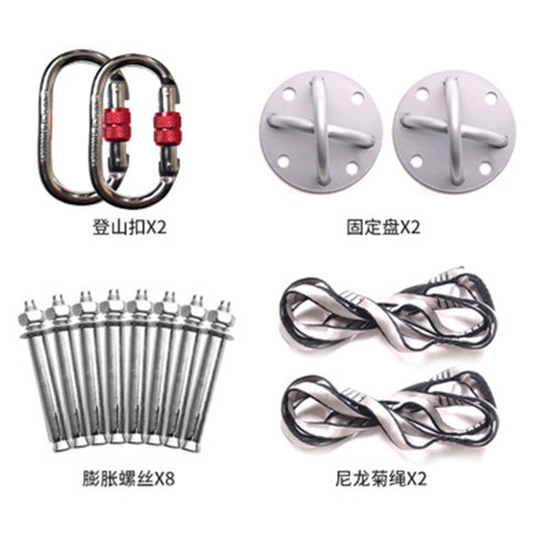 空中瑜伽吊床单点旋转绸缎舞家用一片式微弹力锦纶纯色布瑜伽馆用 - 图3