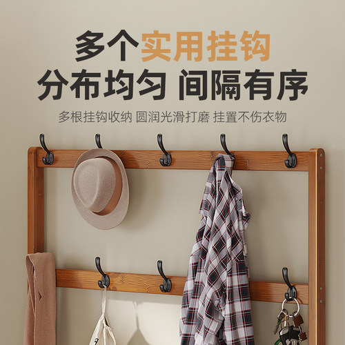 鞋架家用门口多层新款2025爆款鞋帽架置物架多功能鞋柜衣帽架一体 - 图2