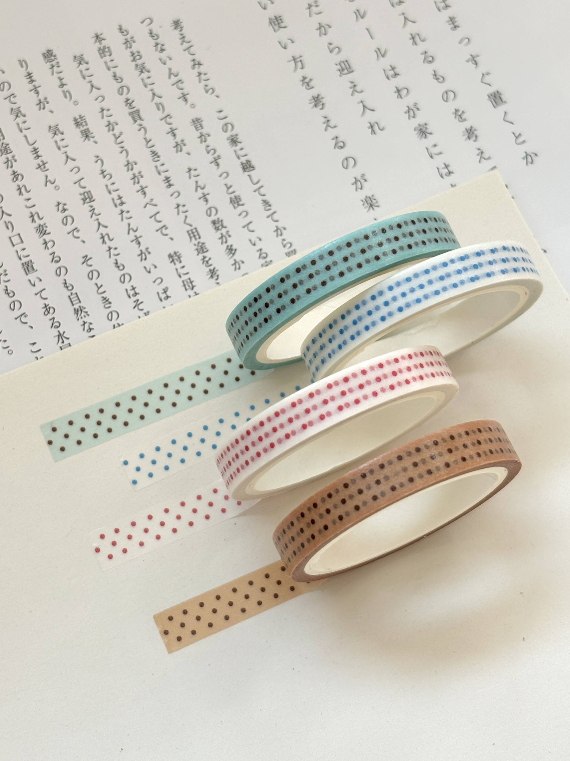 基础款波点和纸胶带整卷咕咕万物手帐和纸,淘宝优惠券,粉丝福利购,淘宝优惠卷