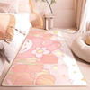 Children's room bedside blanket imitation cashmere cute