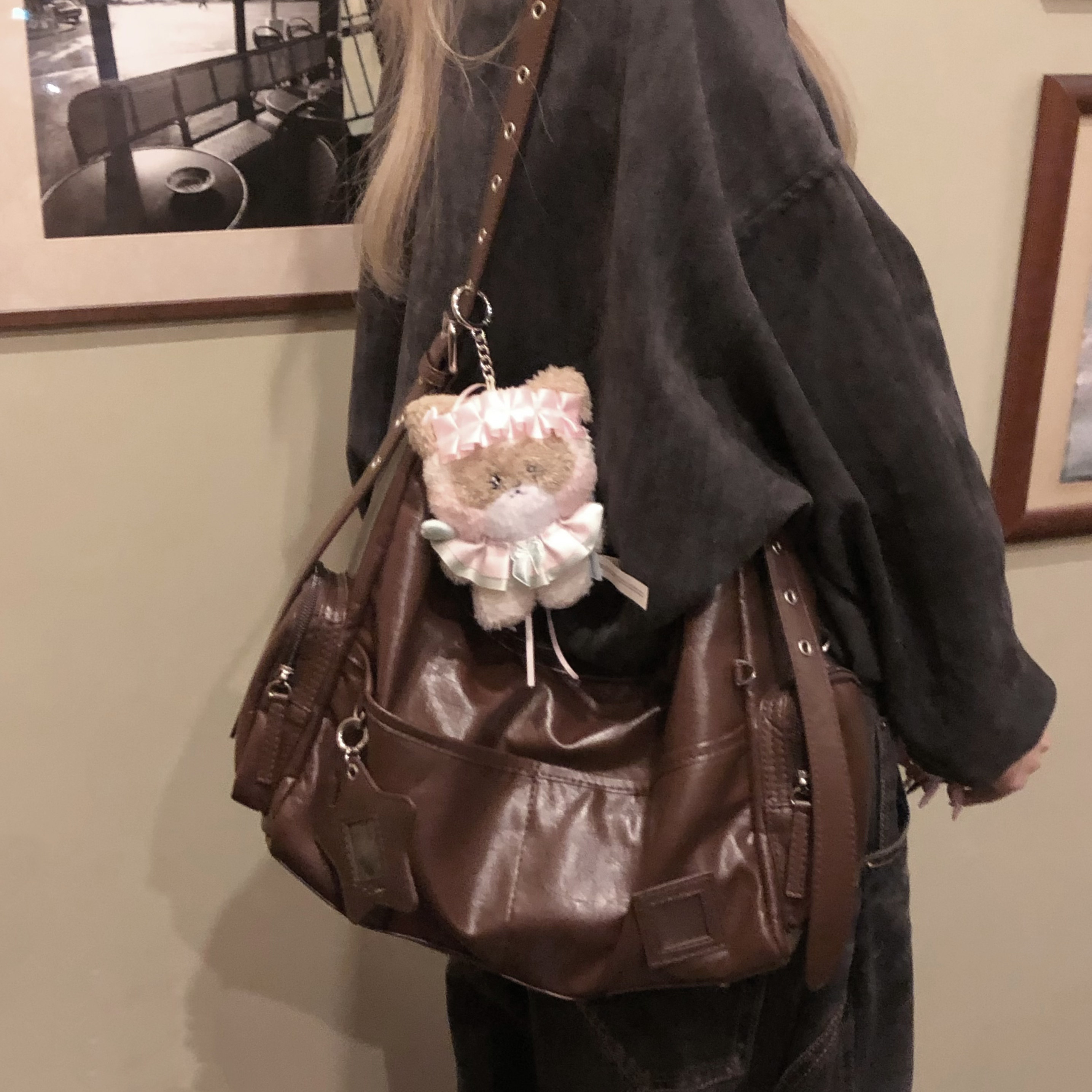 【定金】可颂痛原创少女痛包韩系追星小食量学生日常单肩斜挎,淘宝优惠券,粉丝福利购,淘宝优惠卷