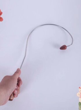 背部按摩器肩颈按摩器木质头勾背器后背按摩钩子