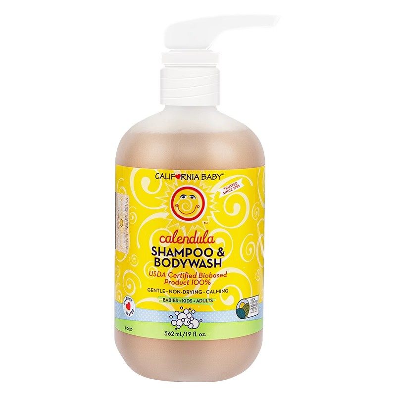 California baby 加州宝宝金盏花洗沐二合一婴儿洗发水温和 562ml,淘宝优惠券,粉丝福利购,淘宝优惠卷