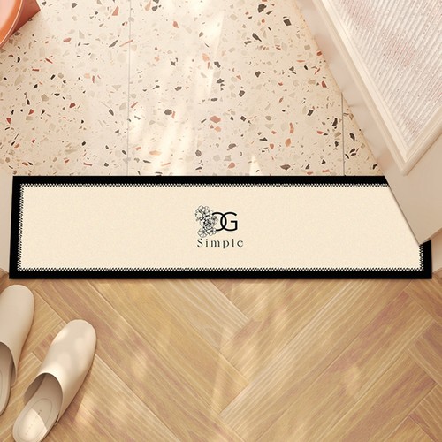 门槛石地垫进门门口超窄长条地毯入户门浴室卫生间硅藻泥吸水脚垫 - 图0