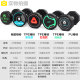 Fully commercial plastic-coated pure steel fixed gym dumbbells
