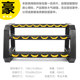 Fully commercial plastic-coated pure steel fixed gym dumbbells