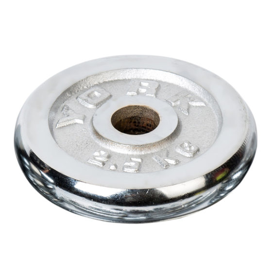 Linuo environmentally friendly barbell plates are purchased individually with electroplated dumbbell holes