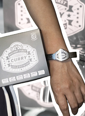 S2原创 三分艺术家系列sample金腰带手镯 库里手环球迷周边礼物