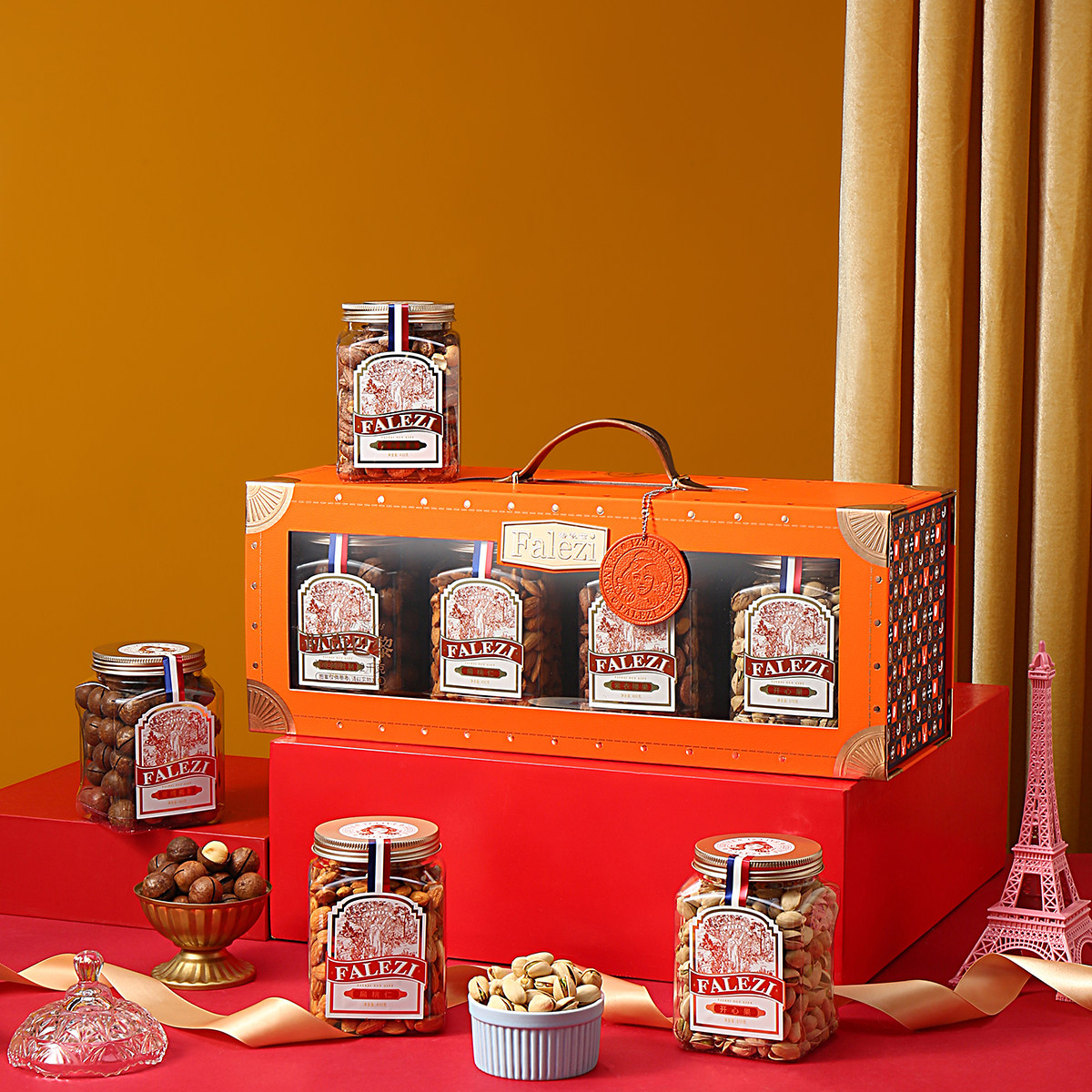 法乐兹坚果礼盒北美雅宴开心果榛子炒货干果零食年货节送礼团购,淘宝优惠券,粉丝福利购,淘宝优惠卷