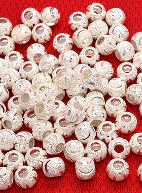 转运珠子999纯银吊坠真银不含链