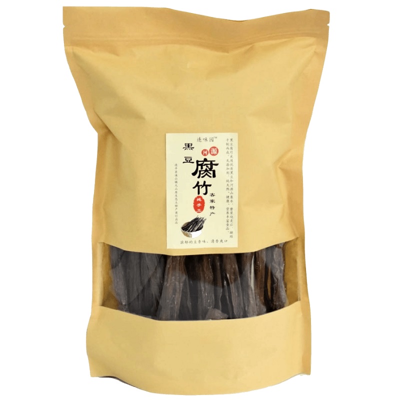 连味园黑豆腐竹河源农家自制纯正手工干货客家特产批火锅食材商用 - 图3