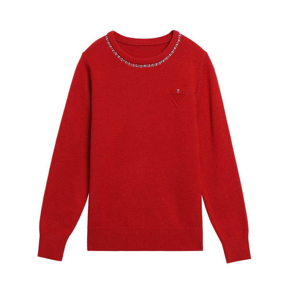 中老年妈妈装宽松加厚羊绒衫女秋季冬圆领毛衣软糯钉珠羊毛打底衫,淘宝优惠券,粉丝福利购,淘宝优惠卷