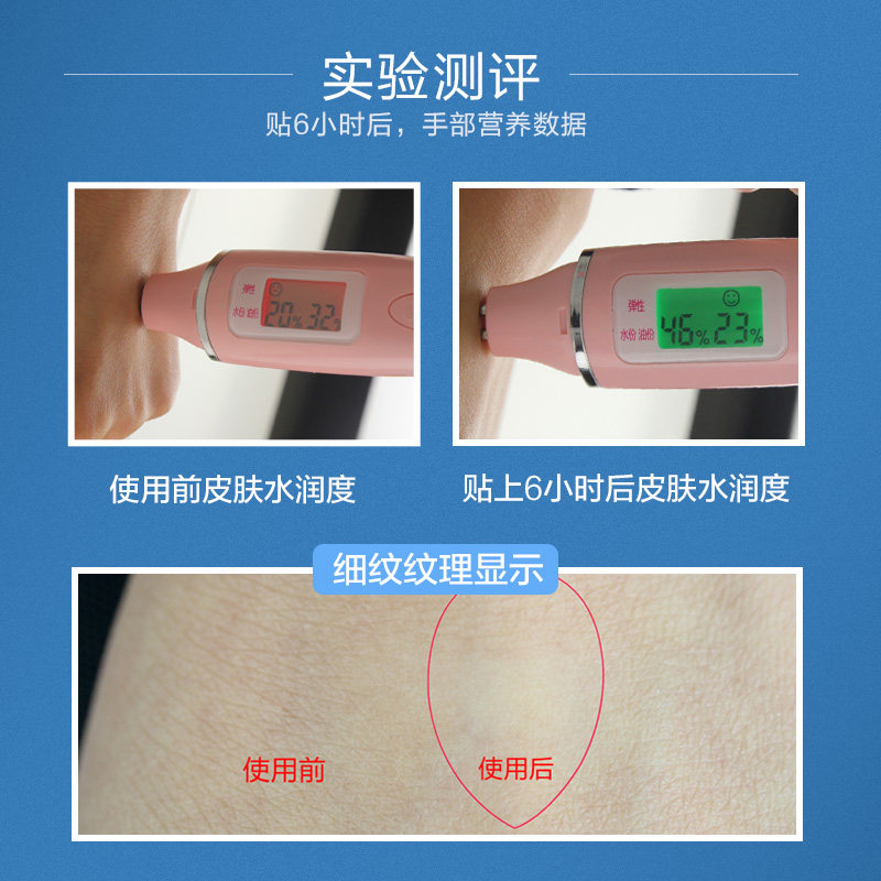 日本去鱼尾纹淡化细纹补水女眼膜贴 qqg海外眼膜