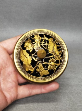 黄铜蝴蝶工艺品熏香炉包邮新款