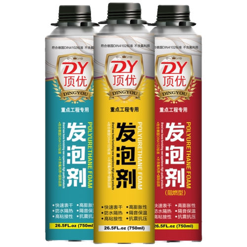 顶优发泡胶填缝剂门窗专用密封防水泡沫胶缝隙填充堵洞发泡剂阻燃 - 图3