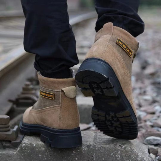 东北真纯羊毛雪地靴皮毛一体男款东北抗极寒零下40度棉鞋超厚靴子