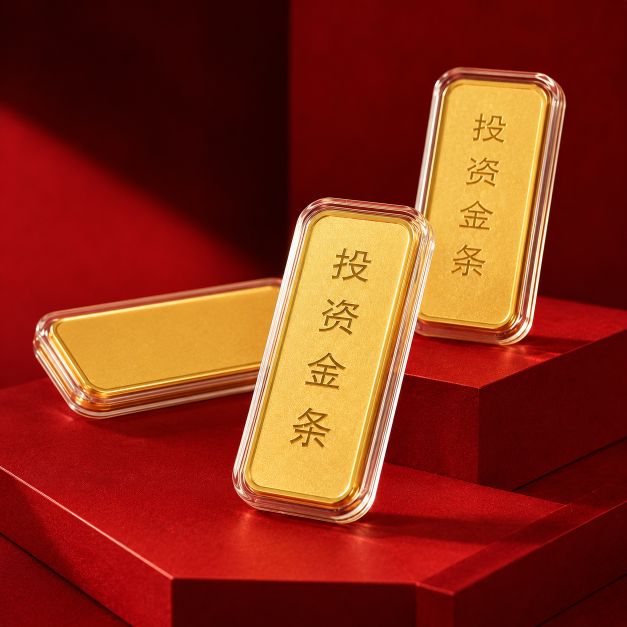 仿中国黄金金条真铜镀金金砖足重金店银行样品道具投资假金条摆件